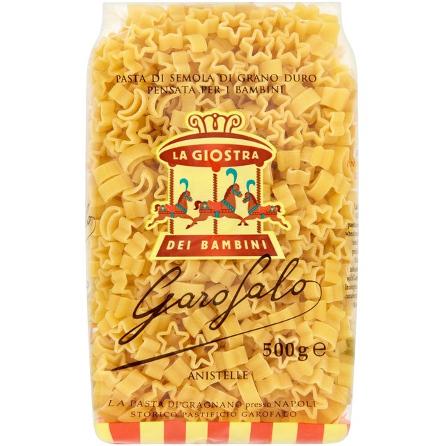 Garofalo Moon & Star Shaped Pasta 500g, UK version