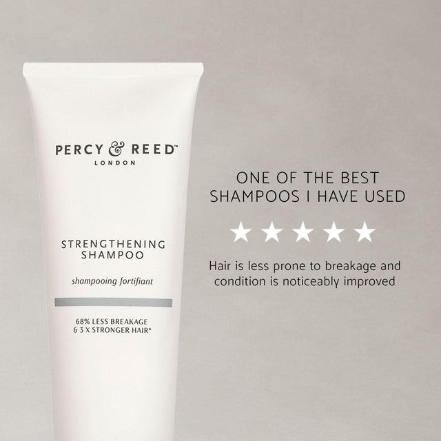 Percy & Reed Strengthening Shampoo 250ml, imported from the UK
