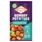 Pataks Bombay Potatoes spice mix sachet, UK version
