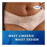 TENA Silhouette Black low waist incontinence pants size M, imported from the UK