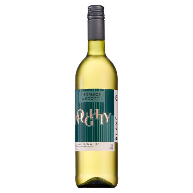 Thomson & Scott Noughty Blanc alcohol-free white wine 75cl (British brand)