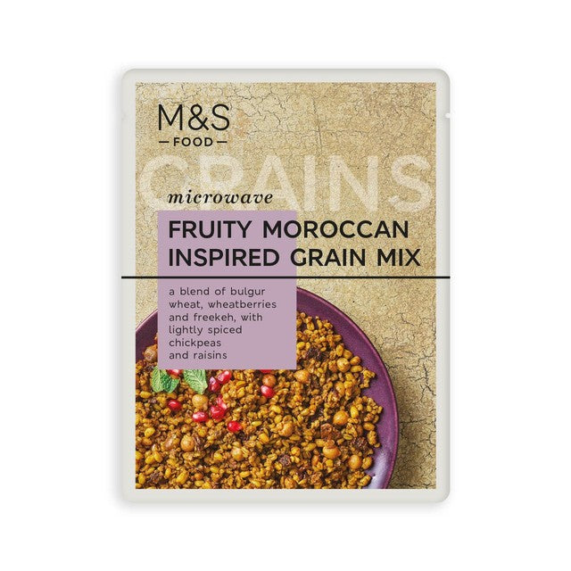 M&S fruity moroccan inspired grain mix 250g, imported from the UK