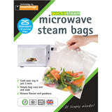 Toastabags microwave steam bags 25 bags (British brand)