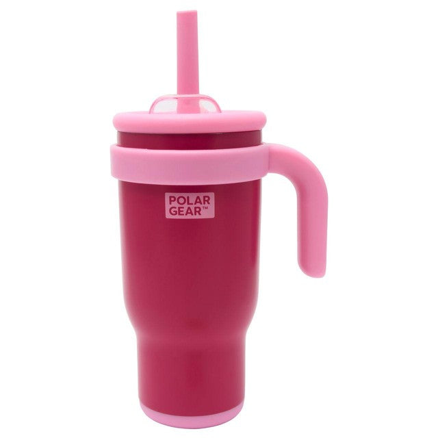 Polar Gear kids stainless steel rose tumbler 520ml, imported from the UK