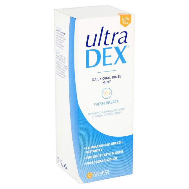 UltraDEX Daily Oral Rinse Mint 500ml (British brand)