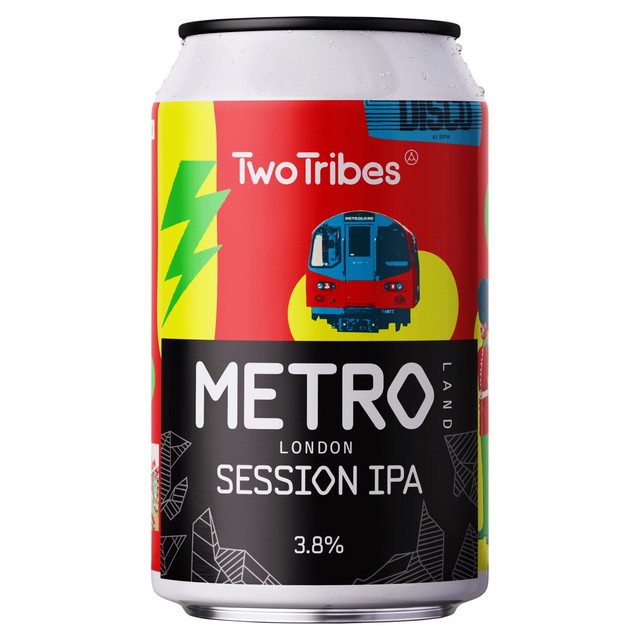 Two Tribes Metro Land Session IPA 330ml (British brand)
