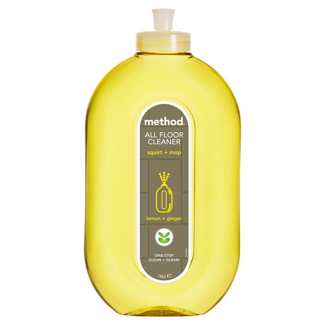 Method lemon ginger floor cleaner 739ml, imported from the UK