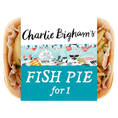 Pâté au poisson Charlie Bigham's pour une personne Plat préparé 340g