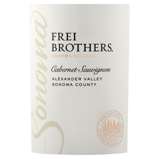 Frei Brothers Cabernet Sauvignon red wine 75cl, imported from the UK