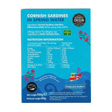 Fish4Ever Cornish Sardines in water 100g - British product