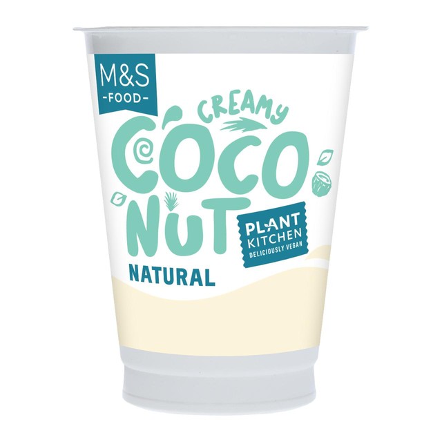 M&S Plant Kitchen coconut yogurt 350g, imported from the UK