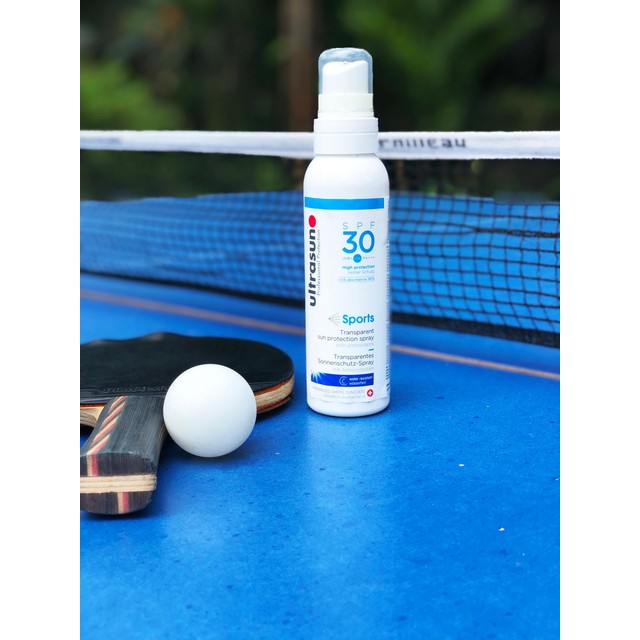Ultrasun SPF 30 sports spray sunscreen 150ml (British brand)