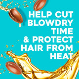 OGX Argan Oil Heat Protect Spray 177ml, imported from the UK