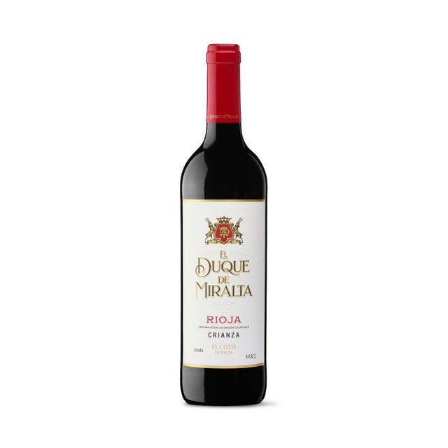 M&S Rioja Crianza red wine 75cl, imported from the UK