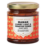 Rempapa Mamak Curry Leaf Roasted Cumin Paste 180g jar, imported from the UK