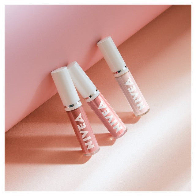 Nivea Rose Lip Oil 5.5g, imported from the UK