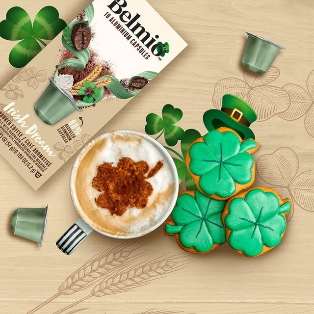 Belmio Irish Dream coffee pods 10 pack - British product
