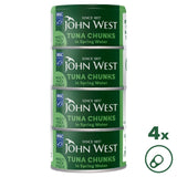 John West tuna chunks in spring water 4 x 125g, UK version