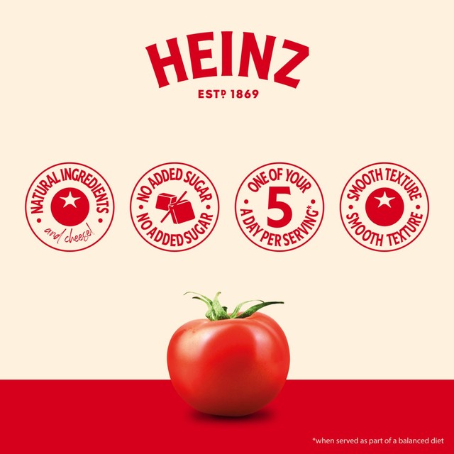 Heinz cheesy tomato pasta sauce, imported from the UK