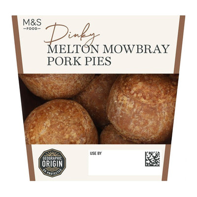 فطائر لحم خنزير صغيرة ميلتون موبراي من M&S، 10 قطع