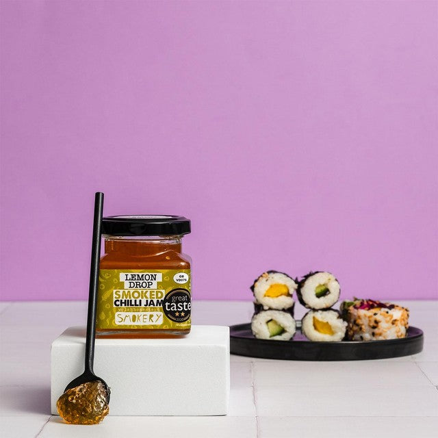 Welshstead Smokery Lemon Drop Smoked Chilli Jam 128g (British brand)
