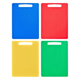 Chef Aid Large Multi-colour Chopping Board Set 4-pack - British product