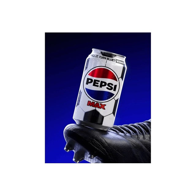 Pepsi Max sugar-free cola 24 x 330ml cans, imported from the UK