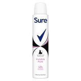 Sure Women Invisible Pure deodorant spray 200ml (British brand)