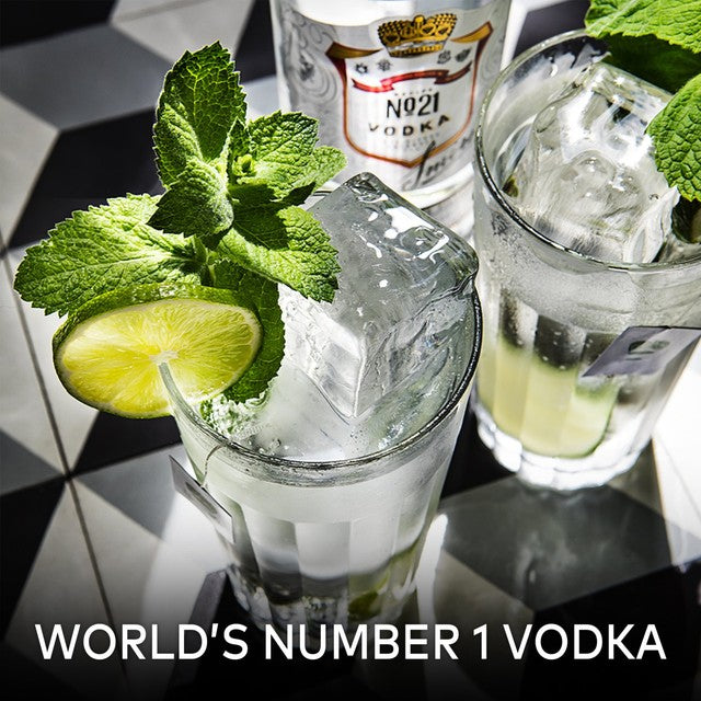 Smirnoff Red Label vodka 70cl bottle - British product