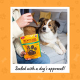 Pet Munchies wild salmon strips dog treats 80g, imported from the UK