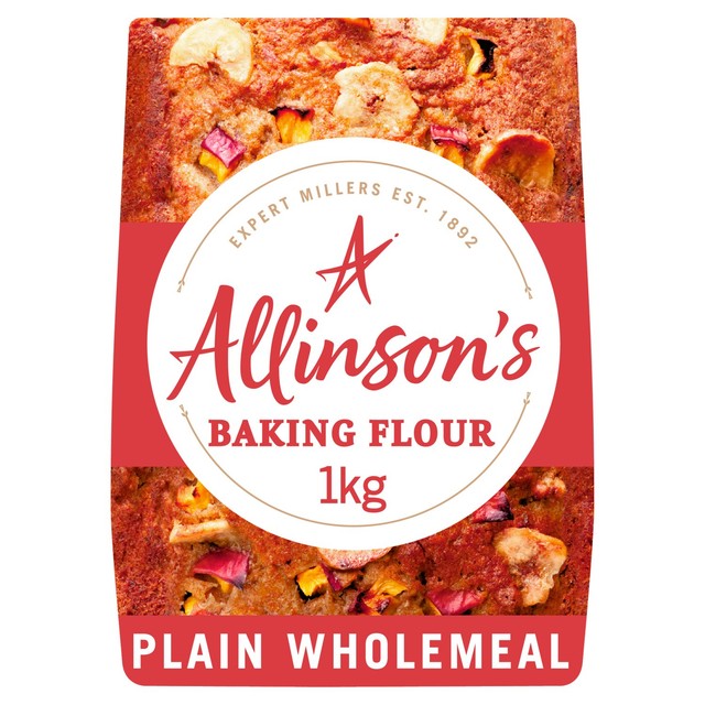 Allinson's wholemeal baking flour - British product