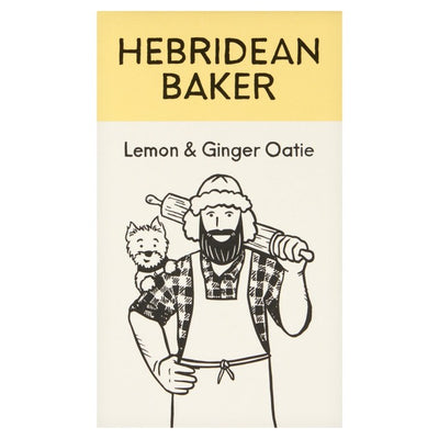 Hebridean Bakery Lemon & Ginger Oaties Havrekjeks 150g