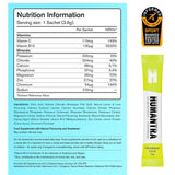 Humantra Himalayan Lime Electrolyte Powder 3 sachets, imported from the UK