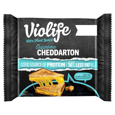 Violife Supreme Cheddarton Blok Med Protein