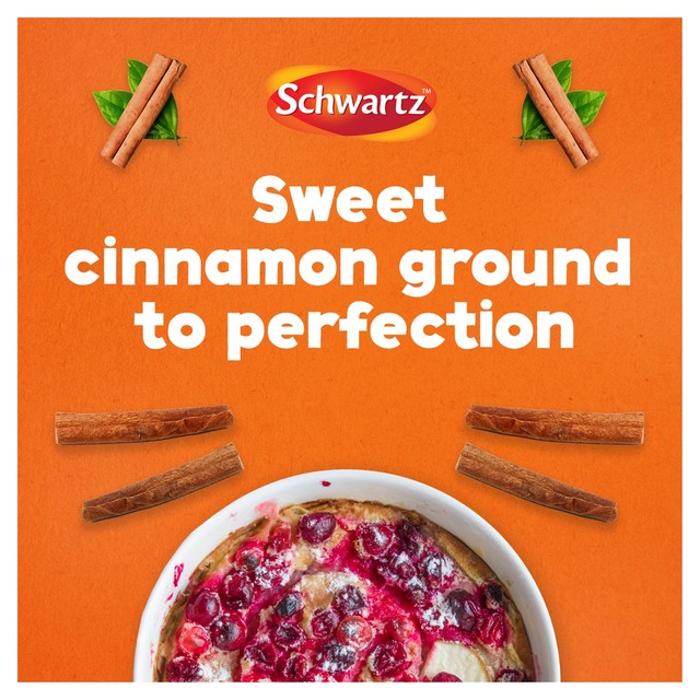 Schwartz Ground Cinnamon 39g (British brand)
