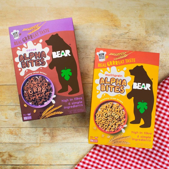 Bear Alphabites multigrain cereal 350g - British product