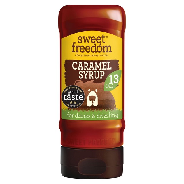 Sweet Freedom caramel flavoured syrup 350g (British brand)