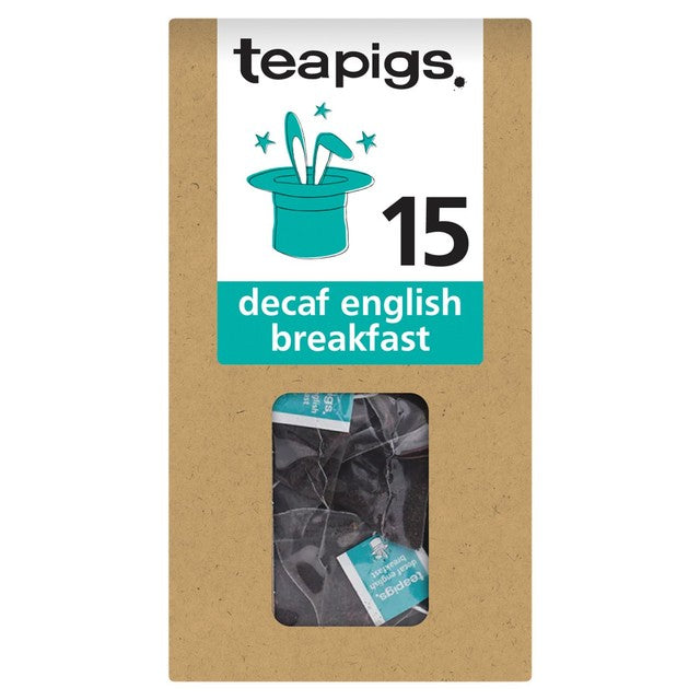 Teapigs Decaf English Breakfast Black Tea (British brand)
