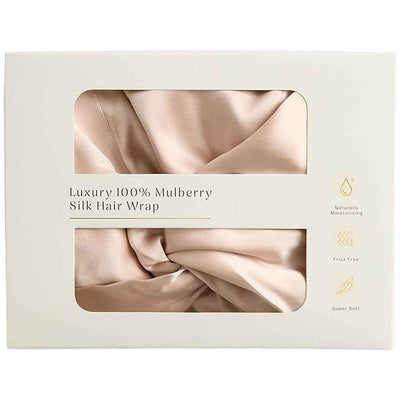 M&S M&S Pure Mulberry Silk Hair Wrap, Pink- Buy online at McGrocer