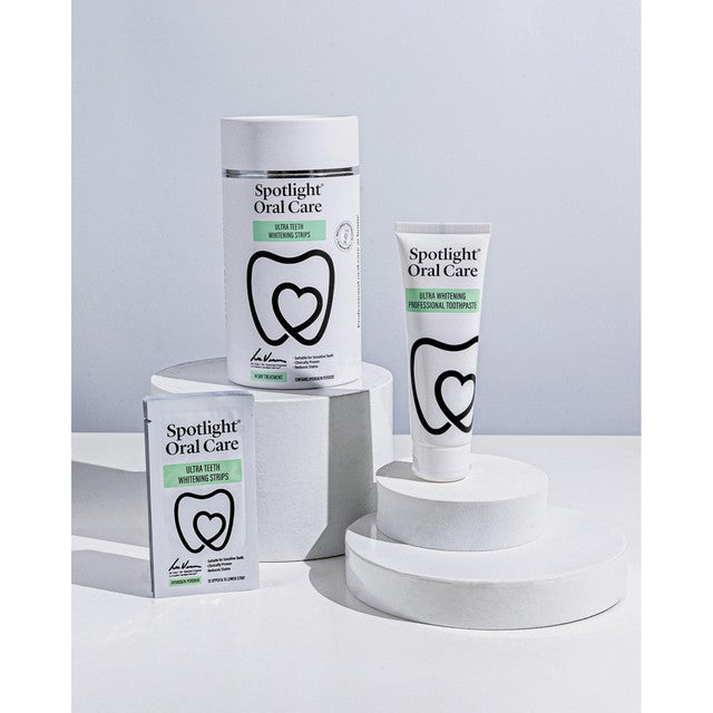 Spotlight Oral Care teeth whitening strips 14 day treatment (British brand)
