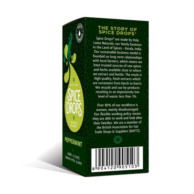 Holy Lama Spice Drops peppermint extract 5ml (British brand)