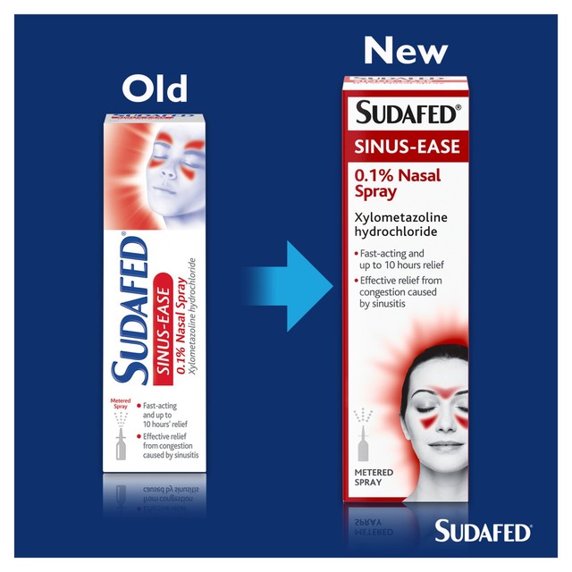 Sudafed Sinus Ease Nasal Spray 15ml (British brand)