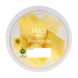 M&S pineapple chunks 150g, imported from the UK