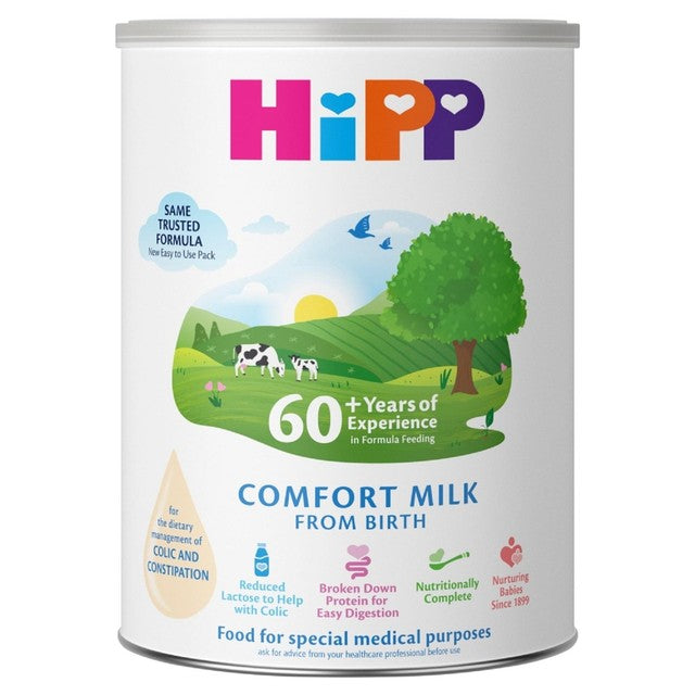 HiPP Comfort baby milk powder formula 800g, UK version