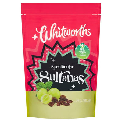 M&S Whitworths Juicy Sultanas Dried Fruit 325g- Buy online at McGrocer