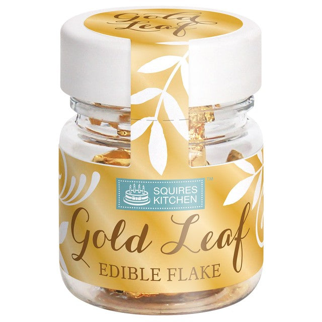 Squires Kitchen Pure Gold Leaf Flake 20g (British brand)