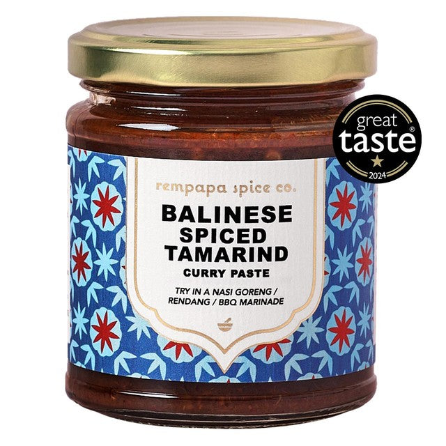 Rempapa Balinese Spiced Tamarind curry paste 180g, imported from the UK