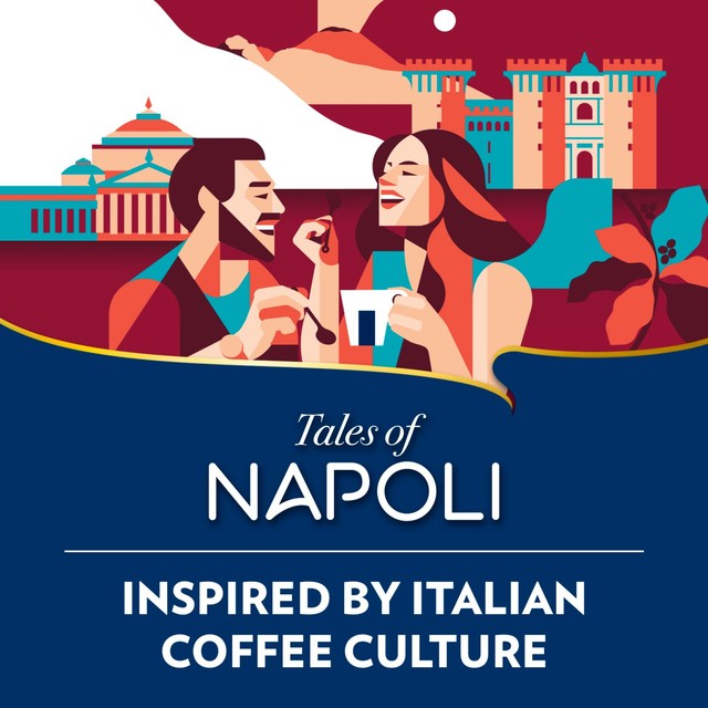 Lavazza Napoli coffee capsules 10 pack, UK version