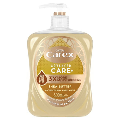 M&S Carex Advanced Care Shea Butter Antibacterial Hand Wash 500ml- Buy online at McGrocer