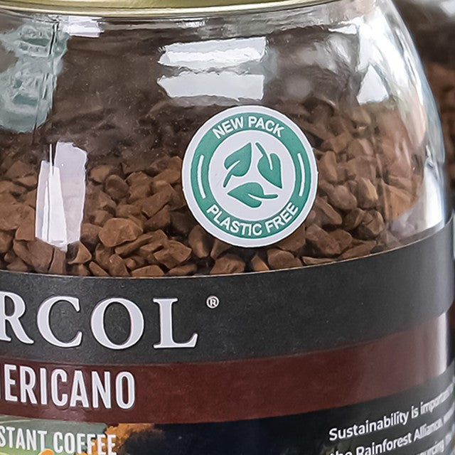 Percol Americano instant coffee 100g, imported from the UK
